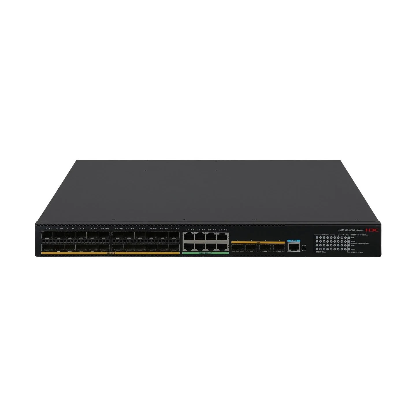 H3C S5570S-36F-EI 24xSFP + 12x10G Enterprise Fiber Campus Switch