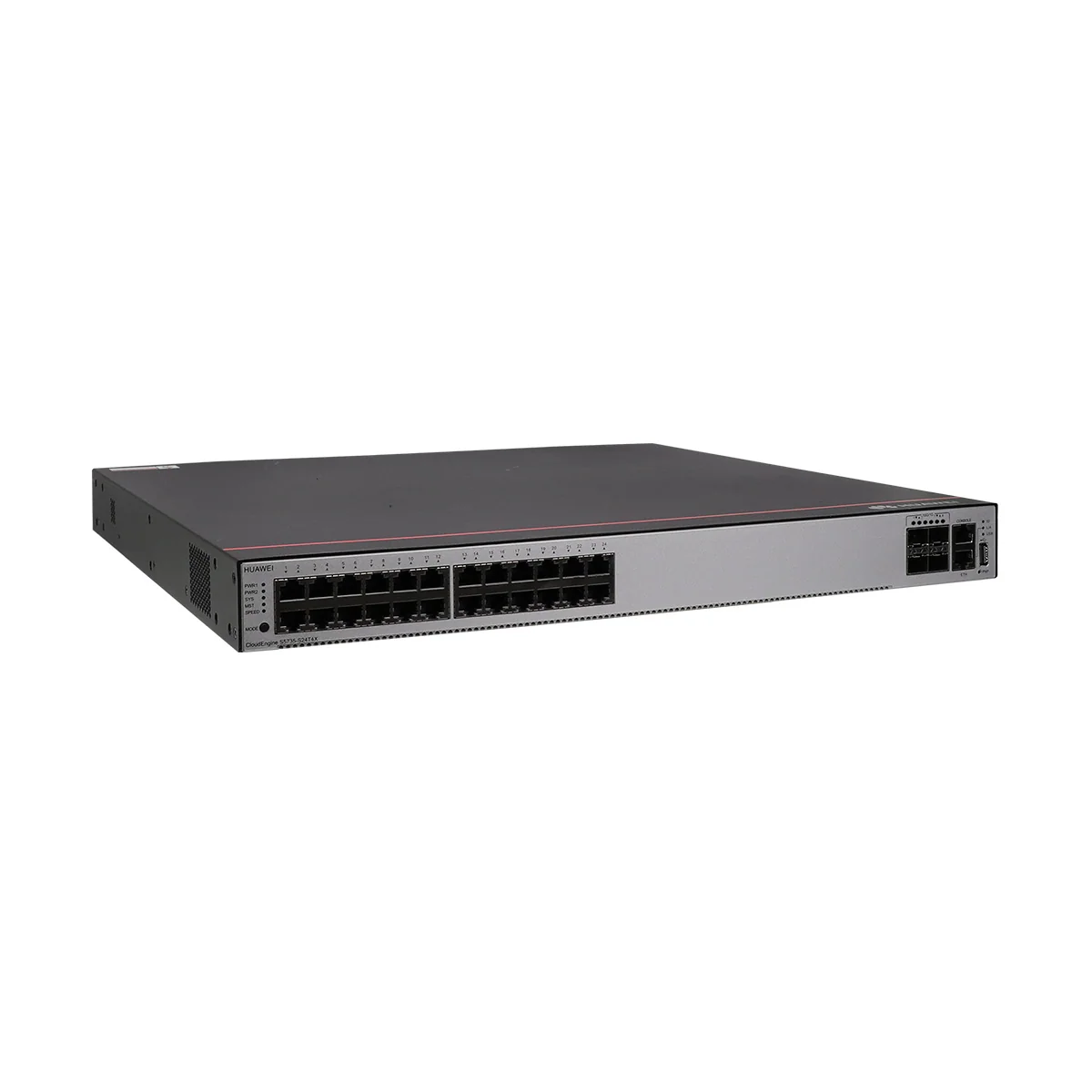 Huawei CloudEngine S5735-S24T4X 24-Port Gigabit Layer 3 Managed Switch with 4 x 10G SFP+ Uplinks — Pre-Order (Ships in 40 Days)
