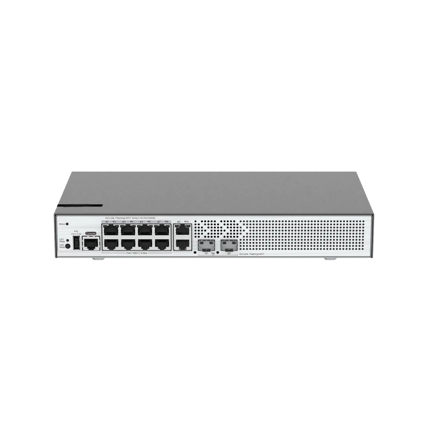 NSComm S5000-10GT2MS-P-E 8x1G (PoE+) & 2x2.5G SFP PoE Switch