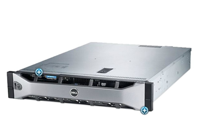 Dell EMC PowerEdge R820 стоечный сервер (Xeon E5-4603*2/2GB/300GB*2)