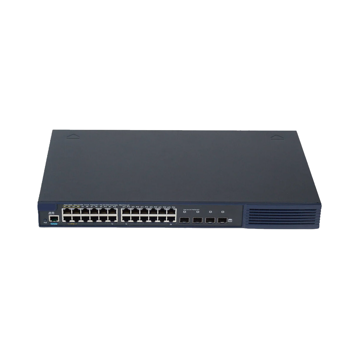 NSComm S2910-24GT4SFP-UP-H 24x1G (PoE+) & 4x1G SFP Managed Switch