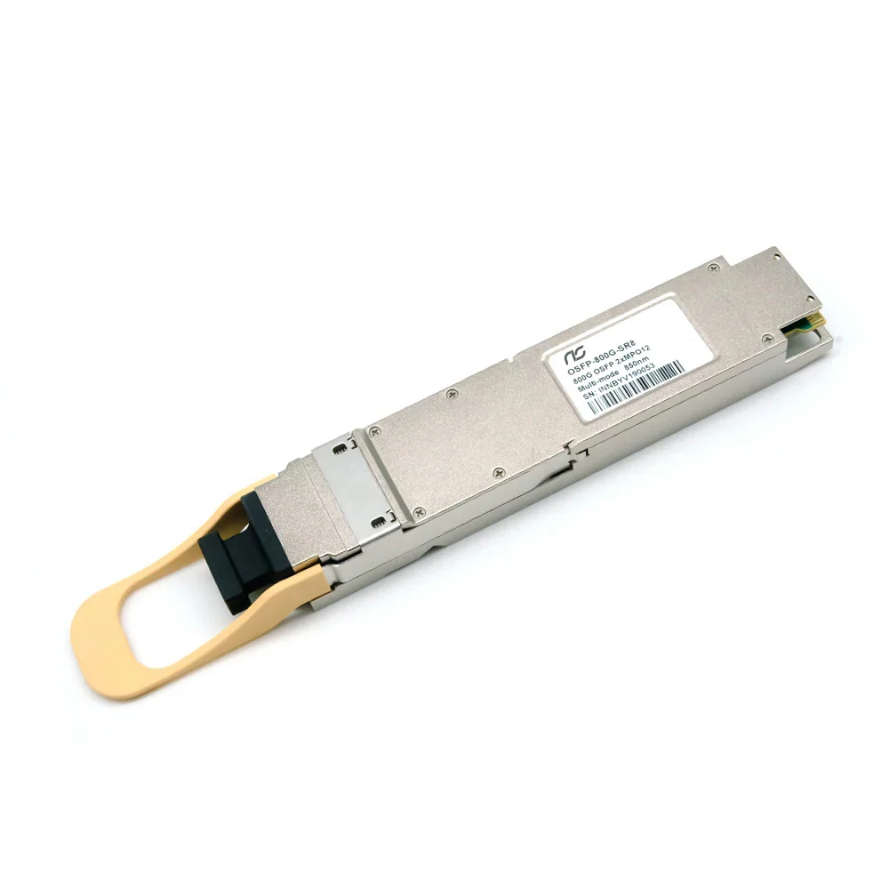 NSComm NS-OSFP-800G-SR8 OSFP PAM4 850nm MTP/MPO 50m OM4 MMF FEC Transceiver Module Finned Top — Generic
