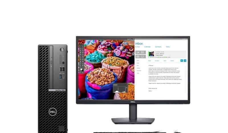 Dell OptiPlex 7000 SFF(i7 12700/16GB/256GB+1TB/RX640/23.8 дюйма)