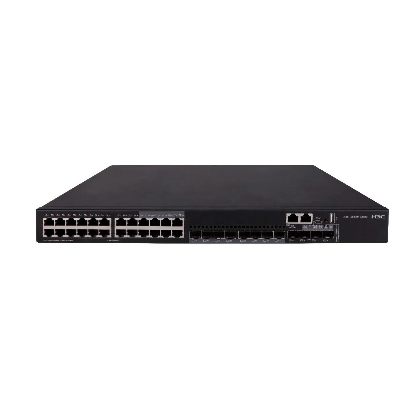 H3C S5560X-30C-EI 24xGE (8 Combo) + 4x10G SFP+ Enterprise Layer 3 Campus Aggregation Switch