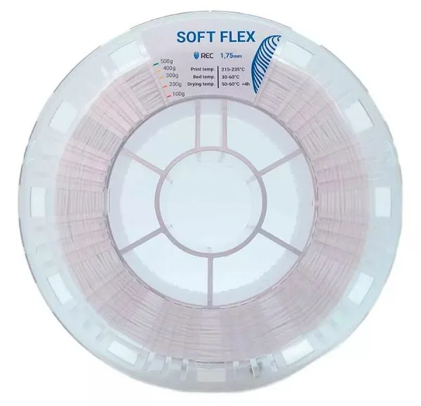 Soft Flex пластик REC 1.75 мм белый