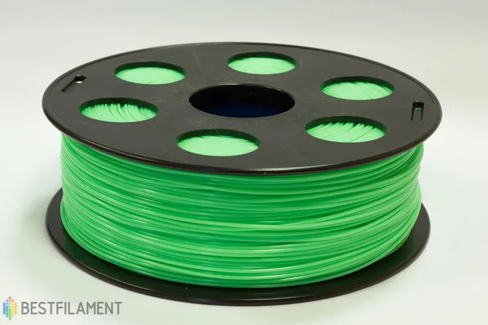САЛАТОВЫЙ ABS пластик Bestfilament 0.5 кг, 1.75 мм