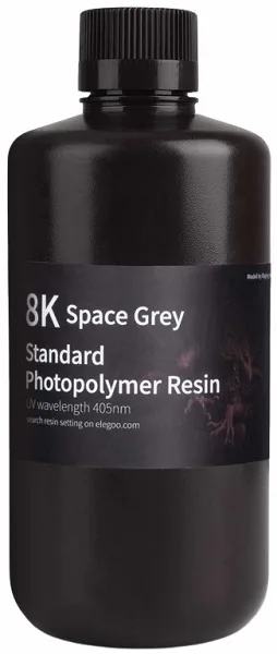 Фотополимер Elegoo Standard Resin 8K Серый