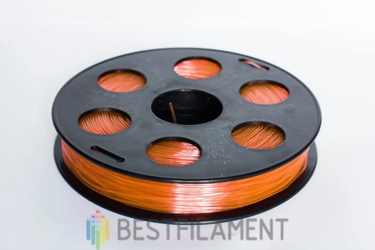 Пластик Bestfilament “Ватсон” 1.75 мм, 0.5 кг, Оранжевый