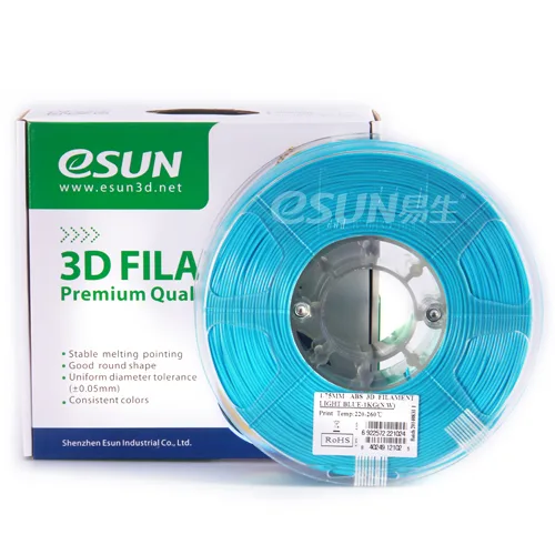 Нить для 3D-принтера eSUN 3D ABS голубой 2.85 мм