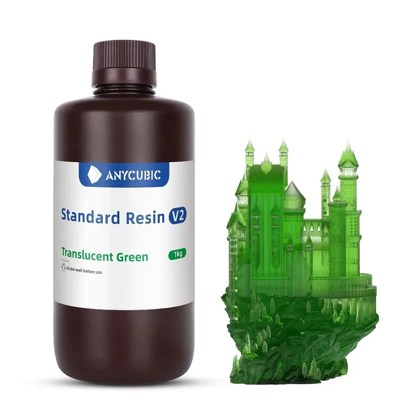 Фотополимерная смола Anycubic Basic зеленая 1л