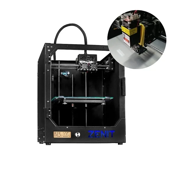 3D принтер Zenit DUO SWITCH + лазер +фрезер