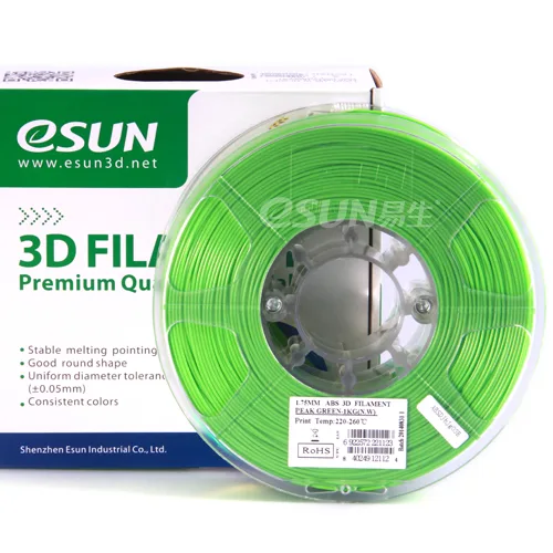 Нить для 3D-принтера eSUN 3D ABS салатовый 2.85 мм