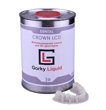 Фотополимерная смола Gorky Liquid Dental Crown A1-A2 LCD/DLP 1 кг