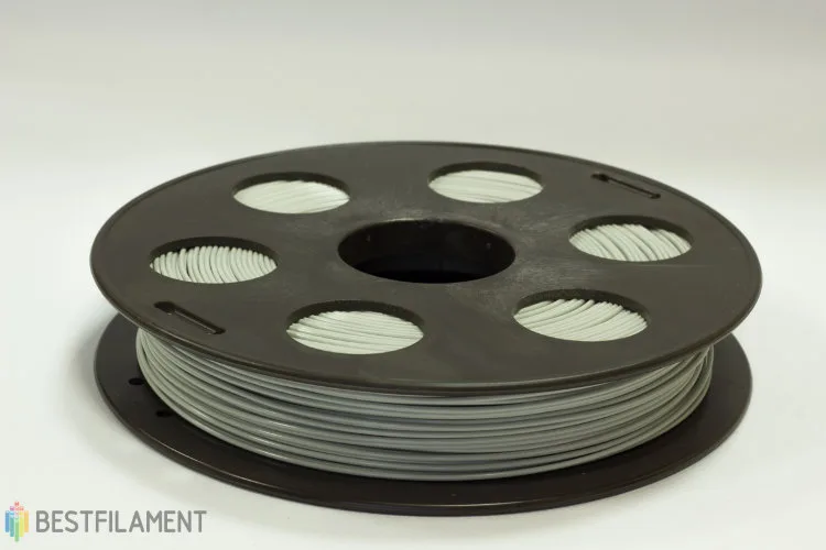 Светло-серый ABS пластик Bestfilament 0.5 кг, 1.75 мм