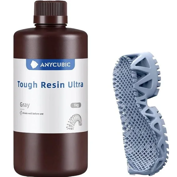 Фотополимерная смола Anycubic Tough Resin Ultra серая (1л)
