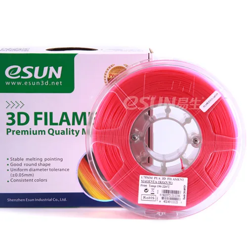 Нить для 3D-принтера eSUN 3D PLA розовый 2.85 мм