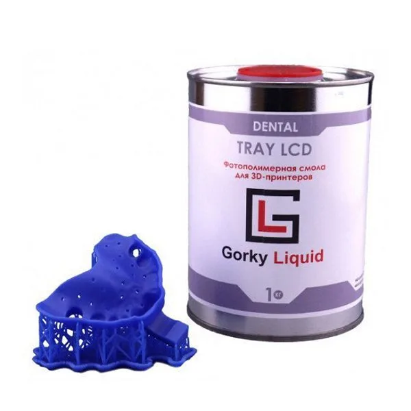 Фотополимерная смола Gorky Liquid Dental Tray LCD/DLP 1 кг