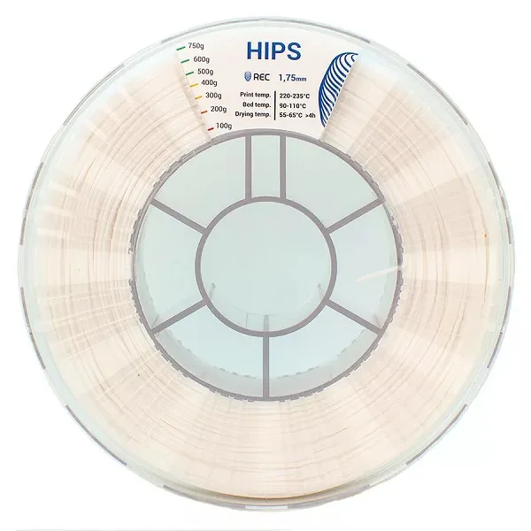 HIPS пластик REC 1.75 мм натуральный