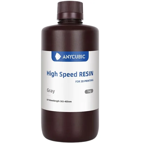 Фотополимерная смола Anycubic High Speed Resin серая 1кг