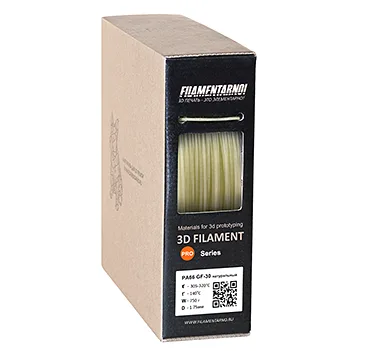 PA66 GF-30 пластик Filamentarno 1,75 мм натуральный
