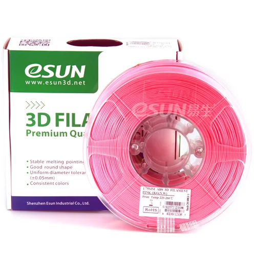 Нить для 3D-принтера eSUN 3D ABS розовый 2.85 мм