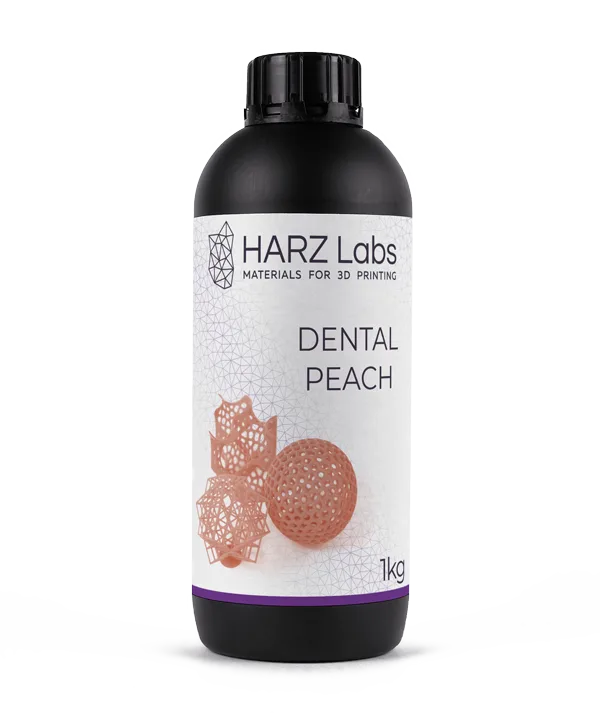 Фотополимер HARZ Labs Dental Peach 1 кг