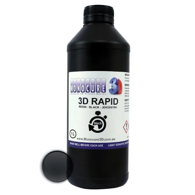Фотополимер Monocure3D Rapid чёрный (1 л.)