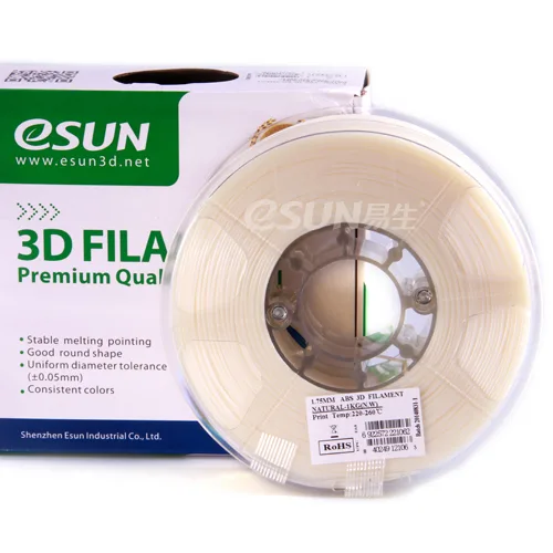 Нить для 3D-принтера eSUN 3D ABS натуральный 2.85 мм