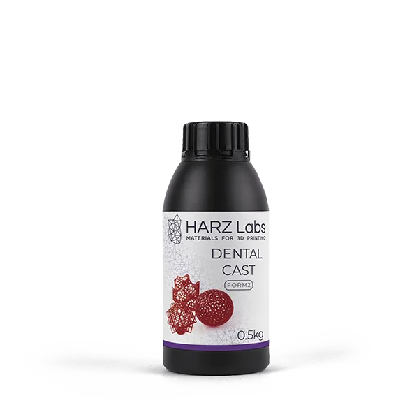 Фотополимер HARZ Labs Dental Cast Form 2 0.5 кг