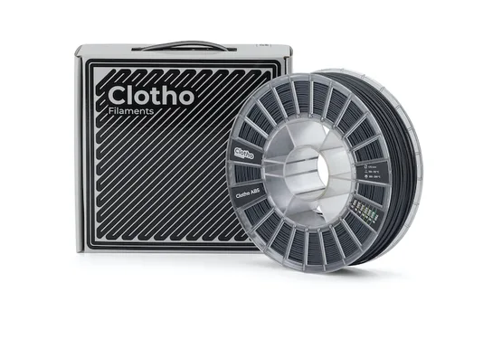 Clotho ABS пластик (армированный) темно-серый, 075 кг