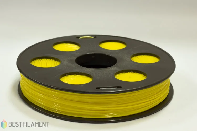 Желтый ABS пластик Bestfilament 0.5 кг, 1.75 мм