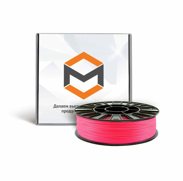 ABS пластик 1,75 мм 3DMall флуоресцентный розовый