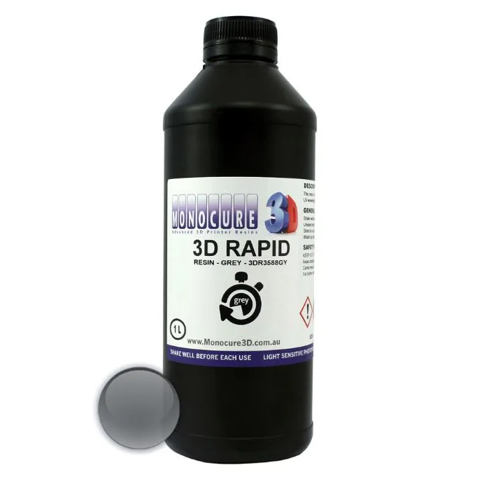 Фотополимер Monocure3D Rapid серый (1 л.)