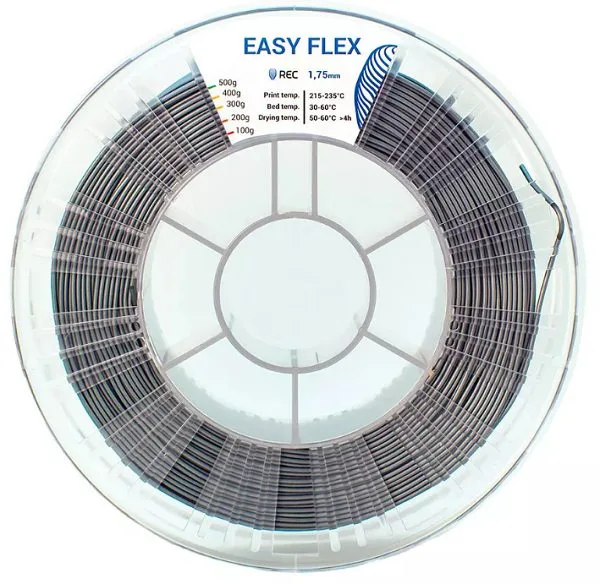 Easy Flex пластик REC серебристый 1.75 мм