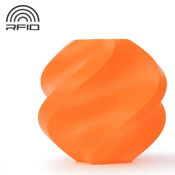 Катушка PLA Basic пластика Bambu lab – RFID 1.75 мм 1кг оранжевая