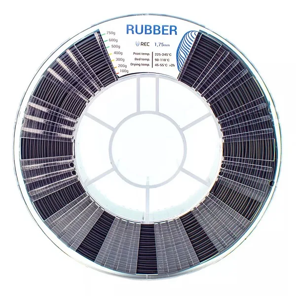 RUBBER пластик REC 1.75 мм резиноподобный материал