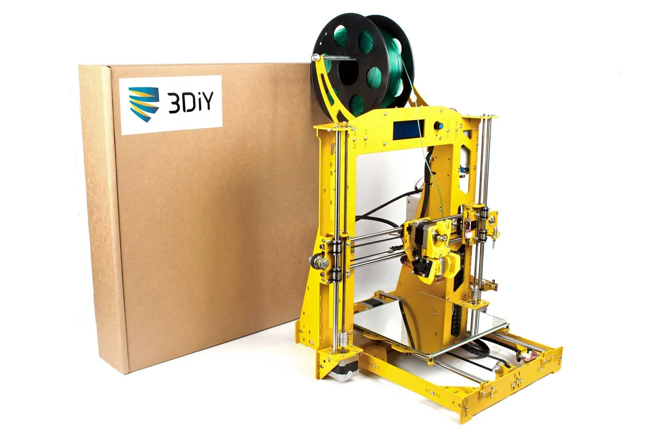 3D принтер 3DiY (BiZon) Prusa i3 steel 300×300 мм v2