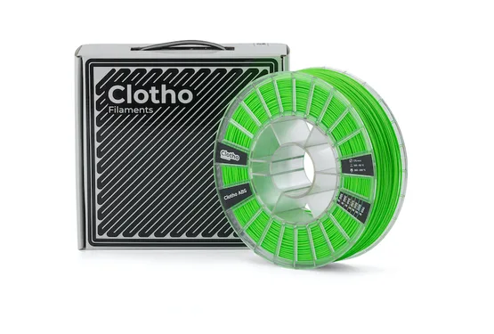 Clotho ABS пластик (армированный) зеленый, 075 кг