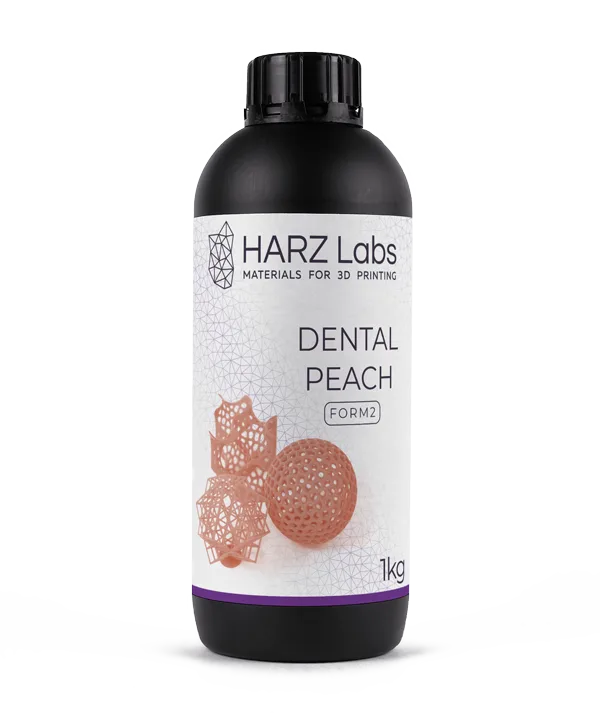 Фотополимер HARZ Labs Dental Peach Form2 1 кг