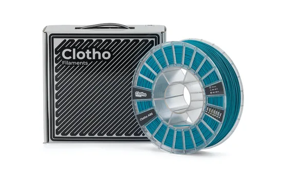 Clotho ABS пластик (армированный) бирюзовый, 075 кг