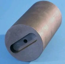 Тигель графитовый для СС400/420 (D=78,H=140;размер 65мм х 20мм)
