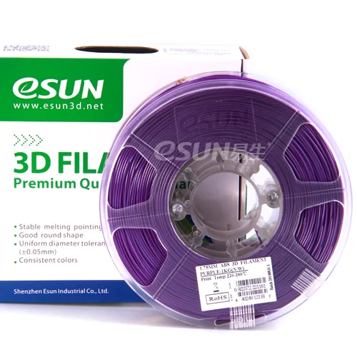 Нить для 3D-принтера eSUN 3D ABS фиолетовый 2.85 мм