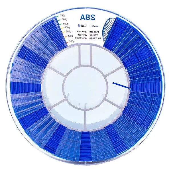 ABS пластик REC 1.75 мм синий