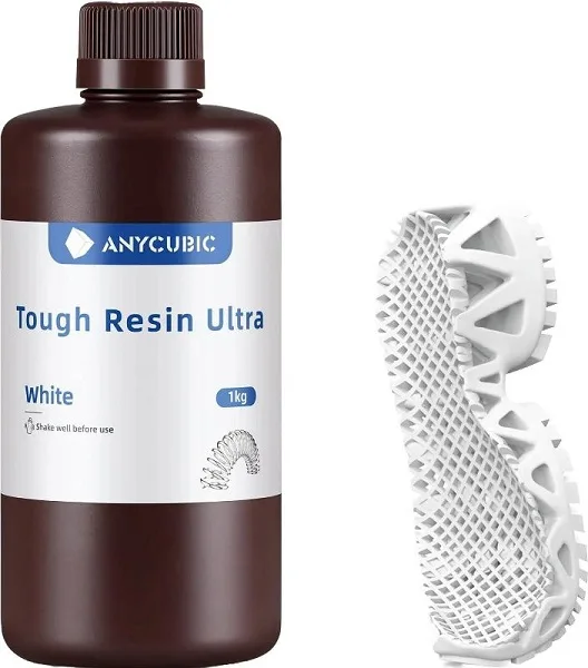 Фотополимерная смола Anycubic Tough Resin Ultra белая (1л)