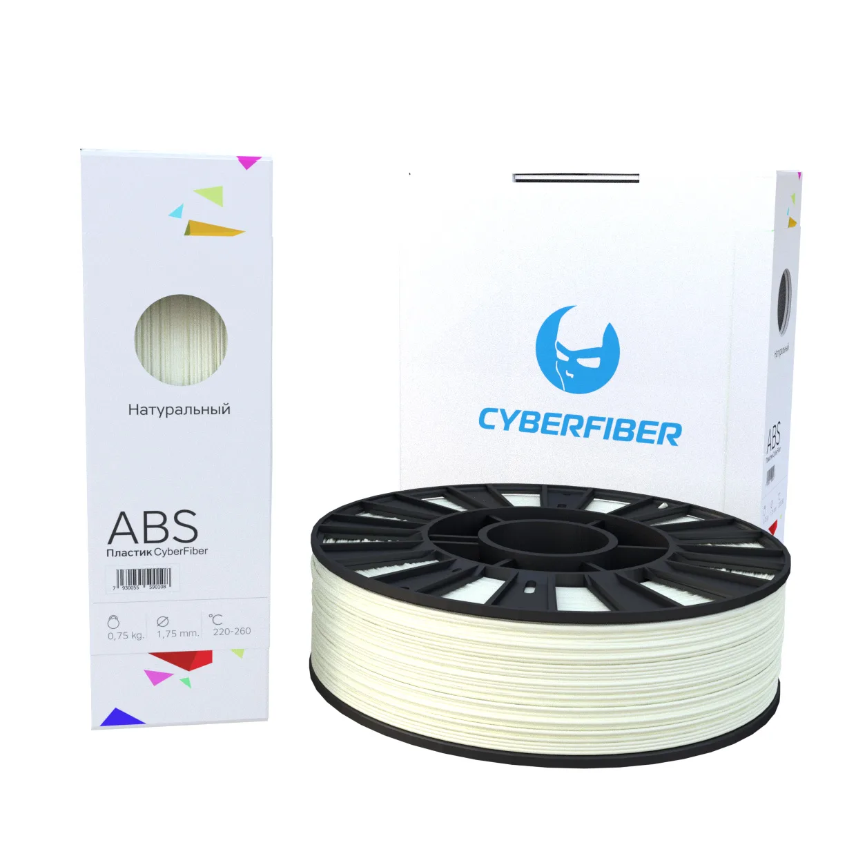 ABS пластик CyberFiber натуральный