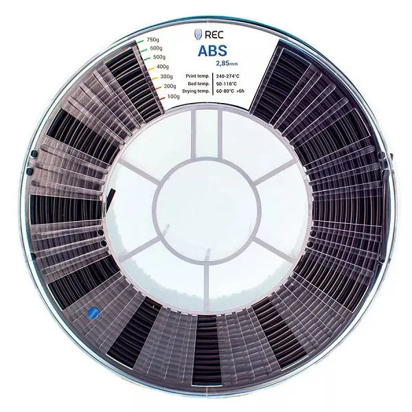 ABS пластик REC 2.85 мм чёрный