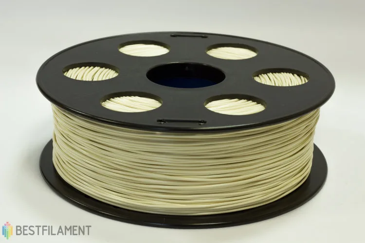 КРЕМОВЫЙ ABS пластик Bestfilament 0.5 кг, 1.75 мм