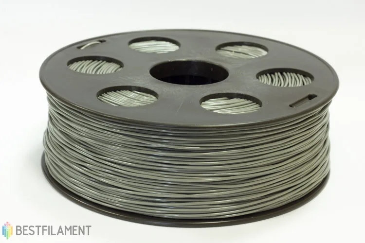 СЕРЫЙ ABS пластик Bestfilament 0.5 кг, 1.75 мм