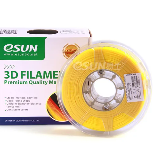 Нить для 3D-принтера eSUN 3D PLA желтый 2.85 мм