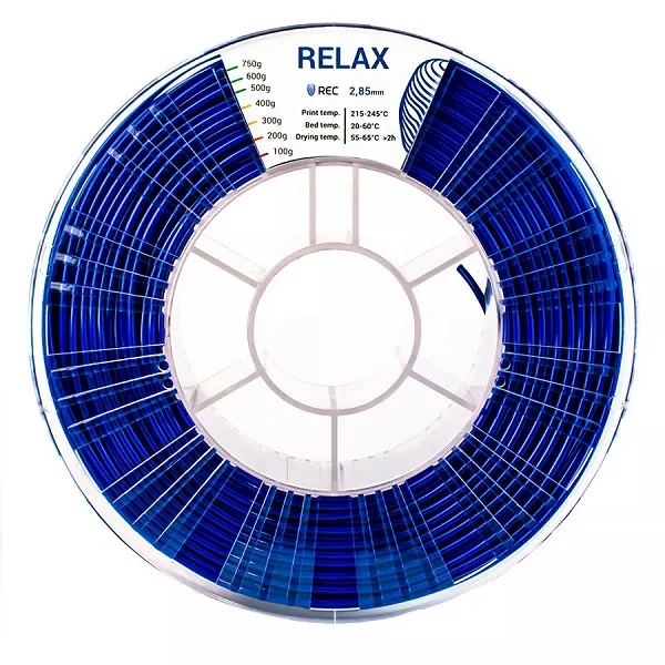 RELAX пластик REC 2.85 мм, 750 гр синий